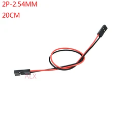 5/10pcs 2pin Dupont Line Female To Female Pitch 2.54mm 20cm Double Head 2p 2 Pin Jumper Cable Wire For Pcb Connector