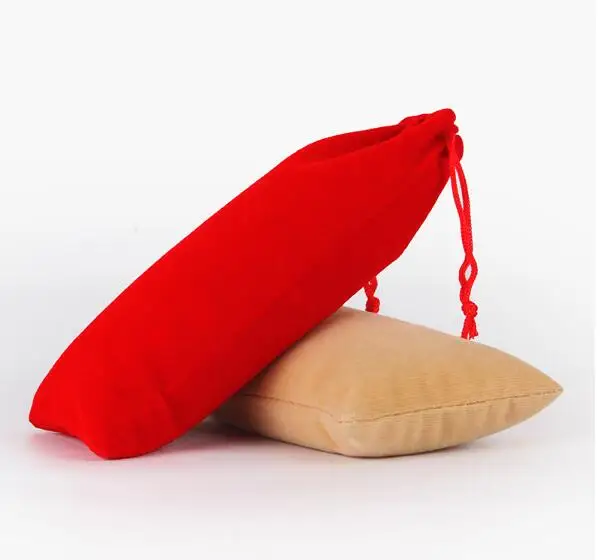 10pcs/Lot 8x17, 10x20, 10x25, 10x30cm Long Size Drawstring Velvet Pouch Bag Gift Parfum Packaging Bags Can Customize Logo