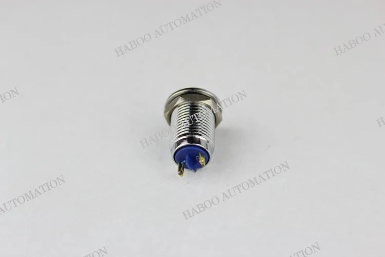 10pcs/lot dia.12mm indicator metal lamp light / single point light / waterproof mini indiactor swithch 6V 12V 24V 110V 220V