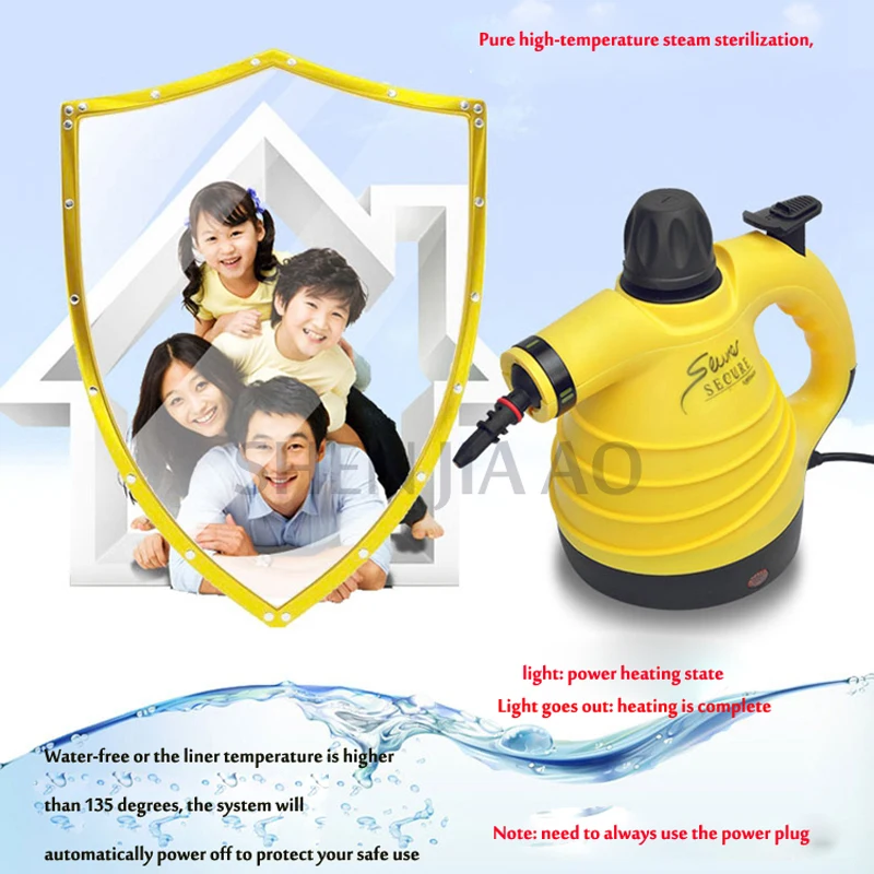Высокотемпературная ручная пароочистка/очиститель под давлением, кухонная вытяжка, кондиционер, бытовой, 220-240 В