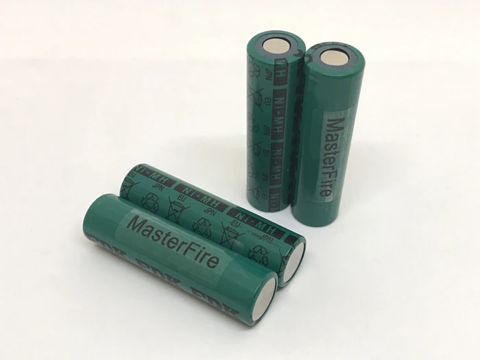 

MasterFire 10pcs/lot New Original FDK 18670 HR-4/3FAU 4500mah NiMH 1.2V 4/3FAU battery Ni-MH batteries cell