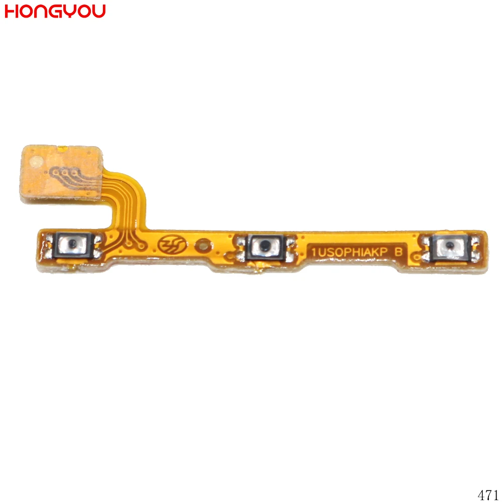 

Power Button Switch Volume Button Mute On / Off Flex Cable For Huawei Ascend P7