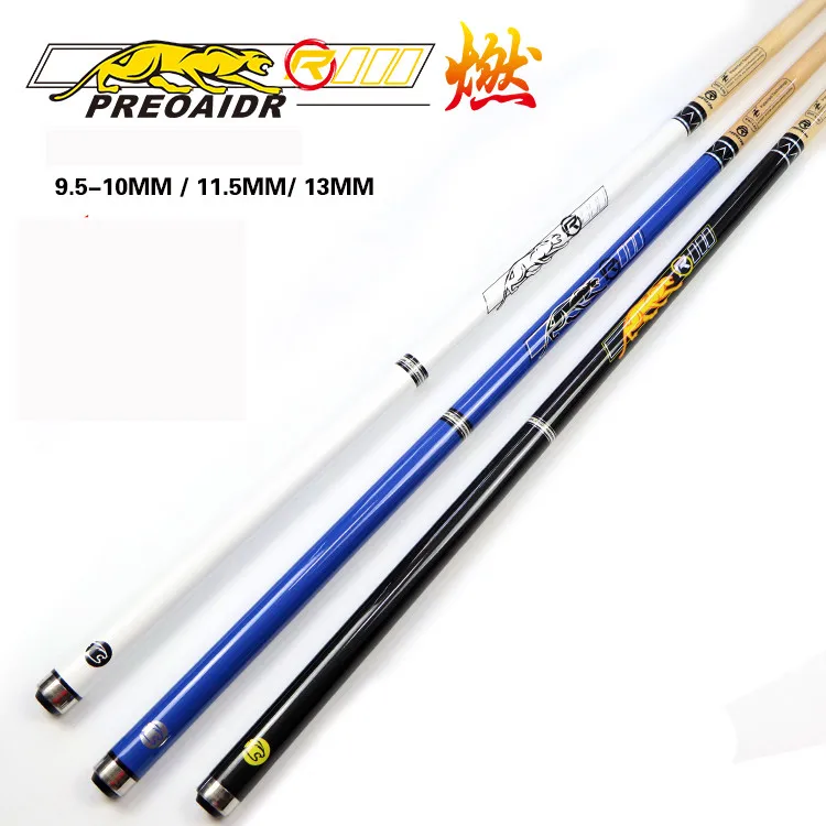 2018 New Arrival R9 Stronger 1/2 Pool Cue Sticks 10mm/11.5mm/13mm Tip Billiard Cues Stick  Billiards Cue Pool Stick China