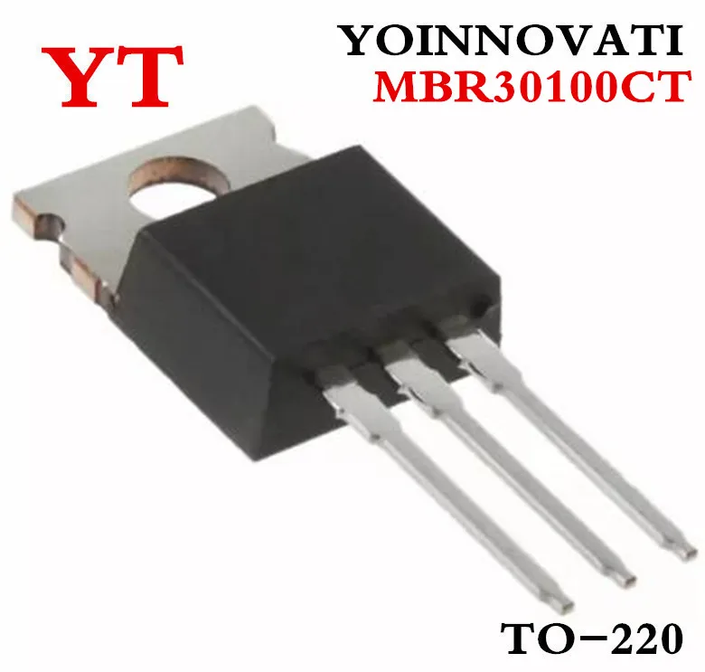  50pcs/lot MBRF30100CT MBR30100 30A 100V TO-220  Best quality