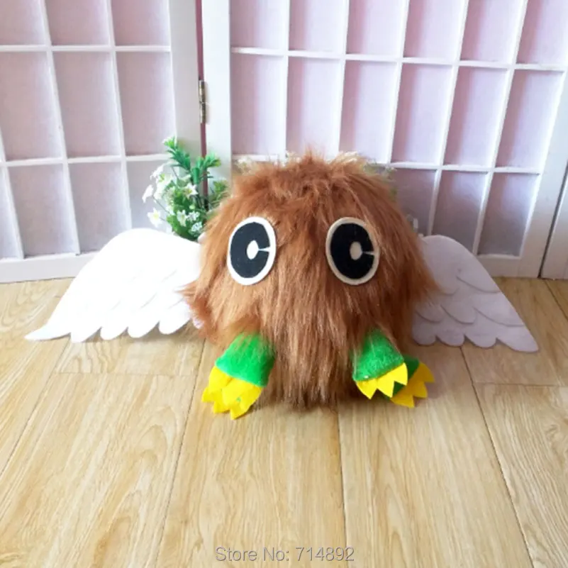 

Kuriboh plush doll anime Yu-Gi-Oh! Yugi Muto monster card toy YU GI OH AIBO cosplay 35cm high quality pillow