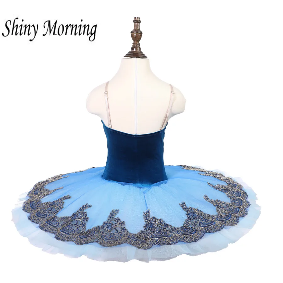 New sleeping beauty variation professional ballet tutus cream blue classical ballet costume women Raymonda tutu dress