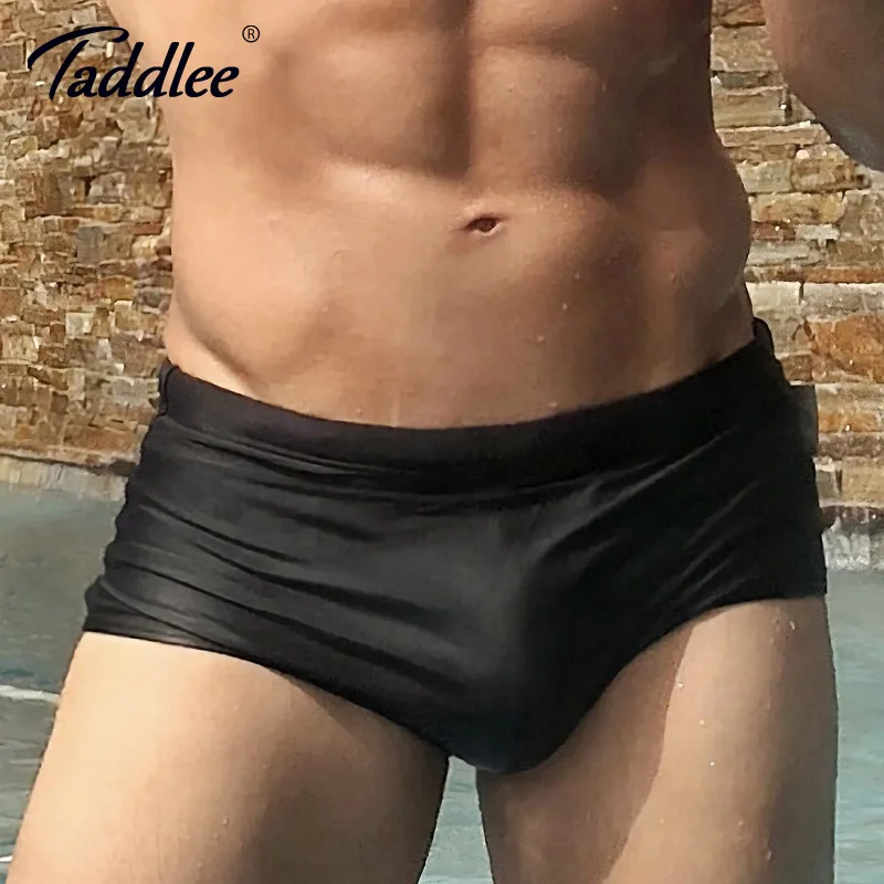 

Taddlee Brand Men Swimwear Swim Boxers Board Shorts Surfing Swimsuits Brazilian Cut Swimming Wear Sexy New Designed Swim Wear