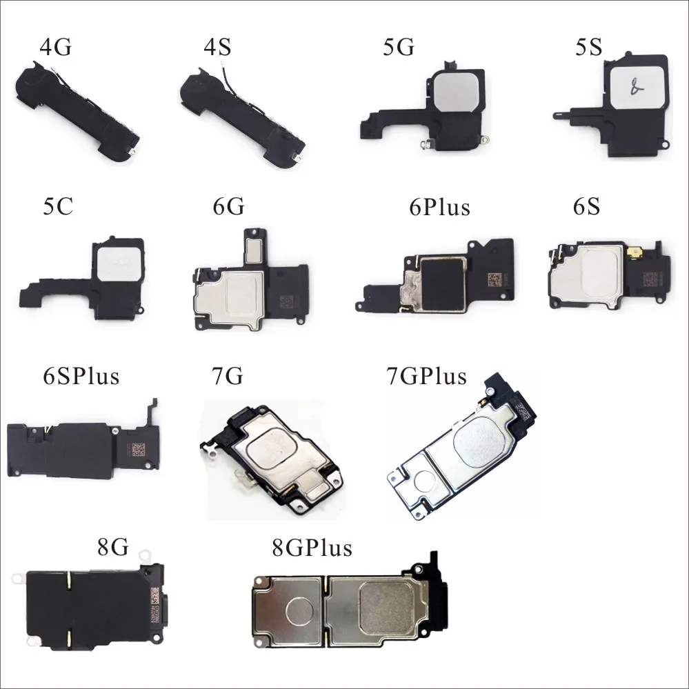 

Loud Speaker For iPhone 4 4S 5 5S SE 5C Phone Sound Buzzer Ringer Loud Speaker Flex Cable For iPhone 6 6s 7 8 Plus X Parts