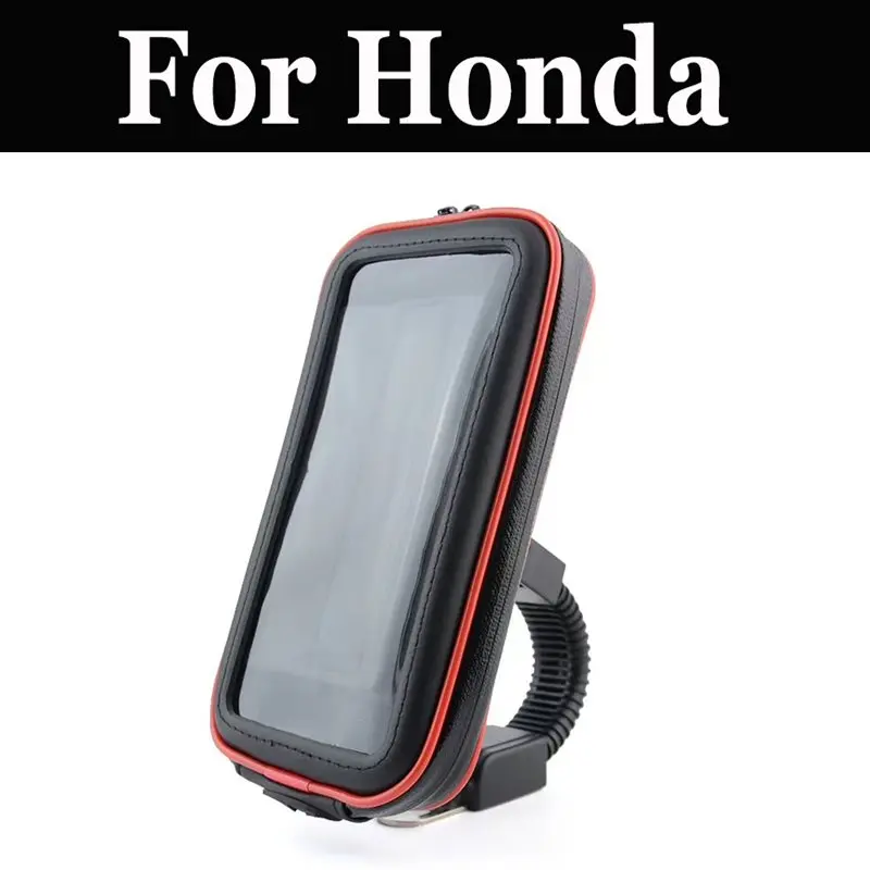 Hot 1pc Mtb Bike Phone Holder Waterproof Case Bag Bicycle Motorcycle Mount For Honda Vfr 750f 750r 800v 800f 400r 400z 700f 750f