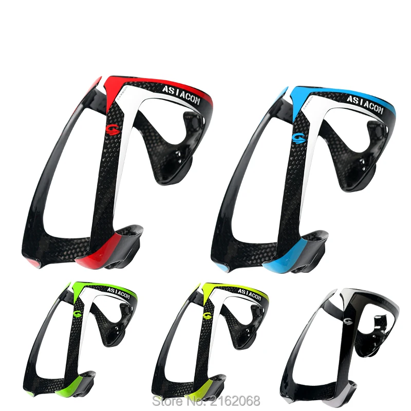 Newest ASIACOM lightest Road bicycle 3K full carbon fibre drink water bottle cages Mountain bike carbon bottle holders new