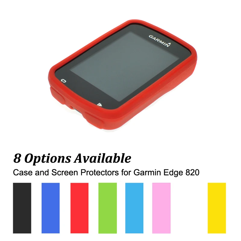 Silicone Rubber Protect Skin Case for Cycling Computer GPS Garmin Edge 820 Edge820