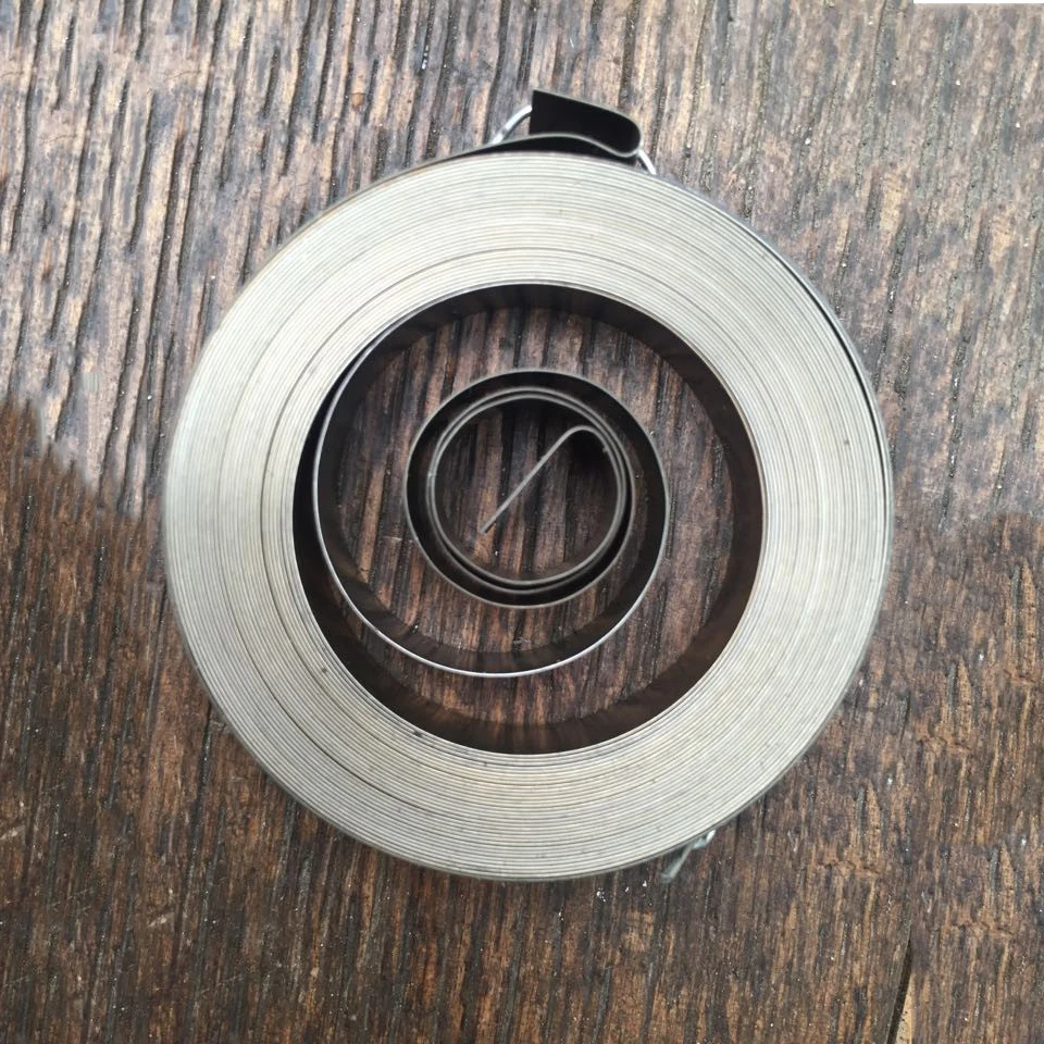 

Spiral Flat Wire Coil Spring, Constant Force Springs,0.25mm Thickness * 8mm Width * 4200mm Length * 45mm Out Diameter, Wholesale