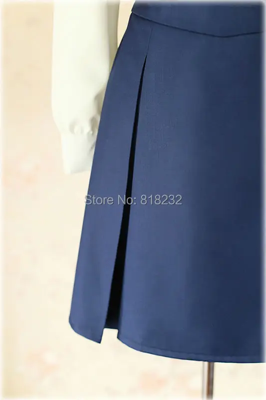Fate/stay night Artoria Pendragon Saber Casual High Waist Skirt School Uniform Outfit Anime Cosplay Costumes image 6