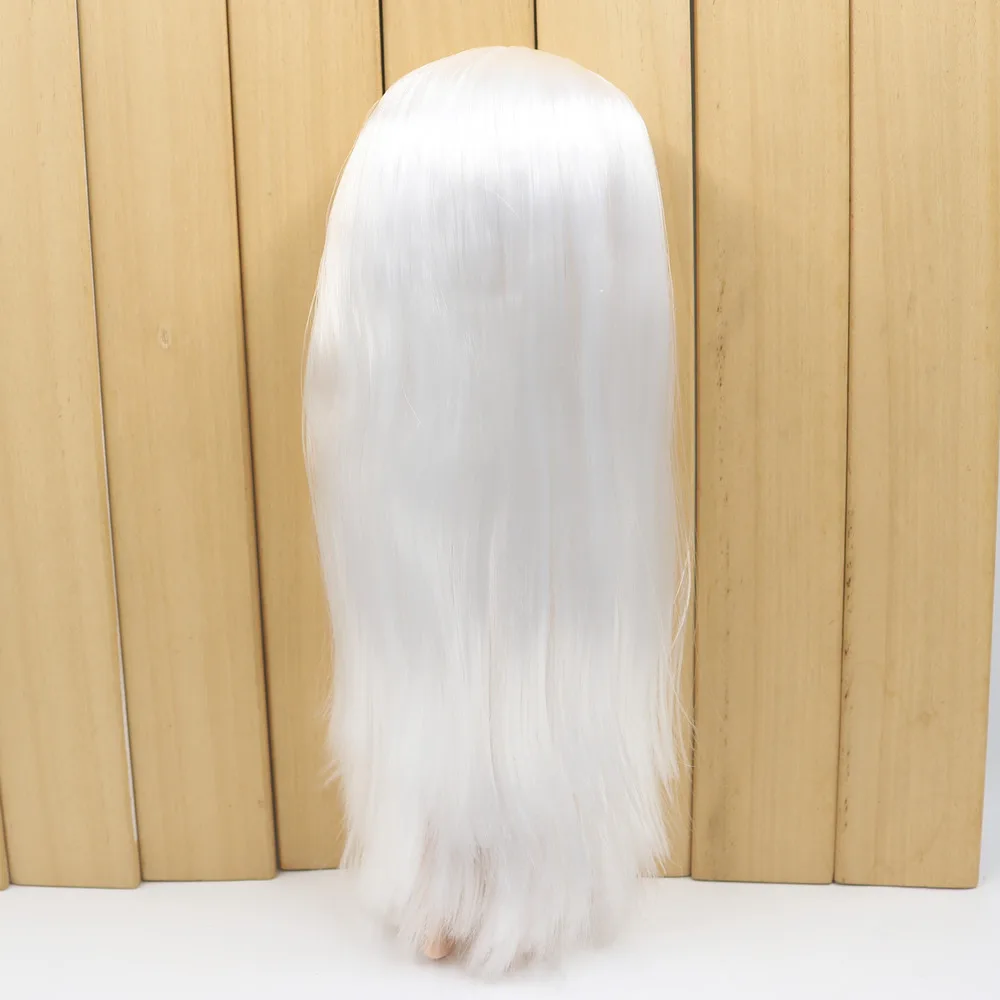 RBL Scalp 1/6 Blyth Doll Wigs including the hard endoconch dome with/no bang soft straight colorful hair Series 3