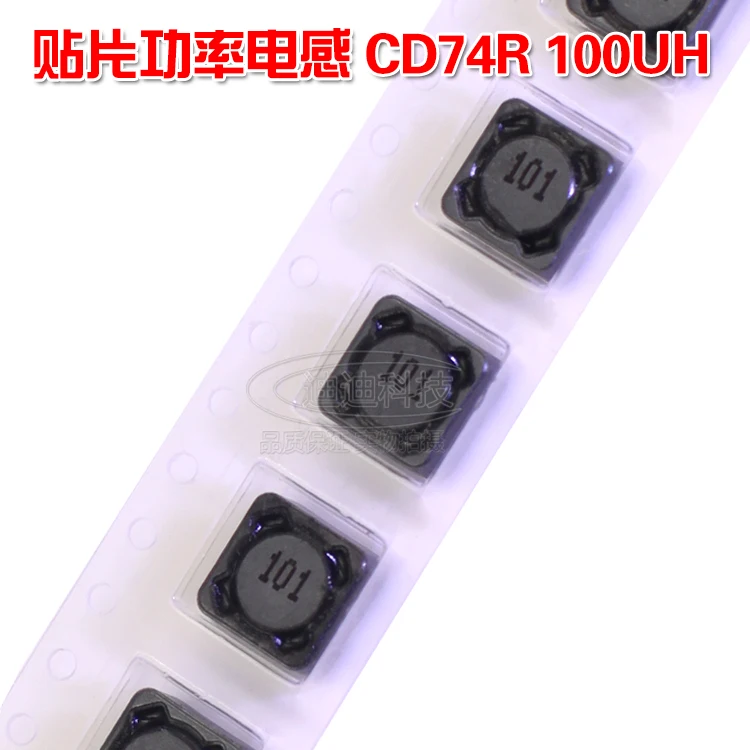 SMD Inductors CDRH74R 100UH Screen Printing 101 Shielding Inductors Power Inductors Size 7*7*4mm