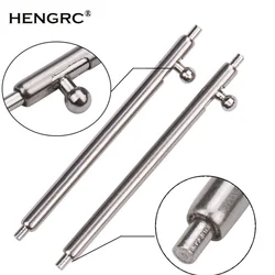 HENGRC Stainless Steel Quick Release Spring Bar 4pcs Silver Metal Watchband Repair Tool 16mm-24mm Strap Link Pin Accessories