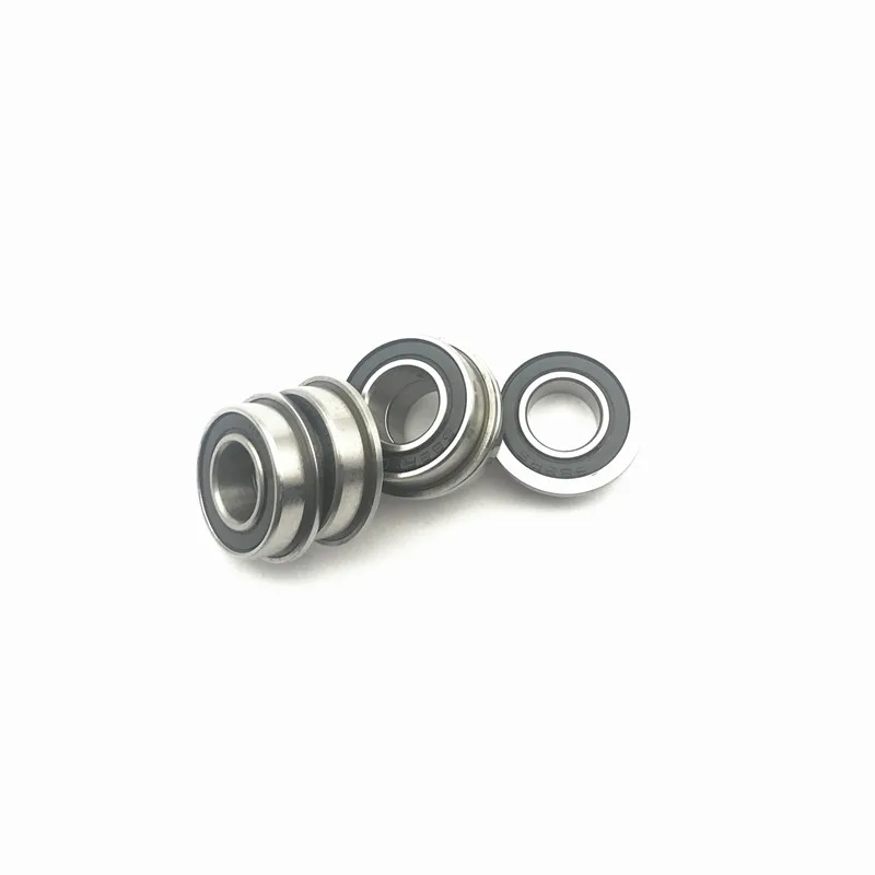 Rushed Limited F688-2rs Bearing 8x16x5mm ( 10 Pcs ) Abec-1 Miniature Flanged F688rs Ball Bearings Lf-1680dd