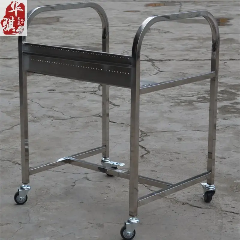 Feeder Trolley for Philips Chip Mounter Feeder Racks Storage Cart 40*2PCS 2 Layers SMT Spare Parts