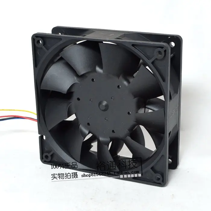 TFC1212DE ADDA 120mm DC 12V 5200RPM 252CFM For Bitcoin Miner Powerful Server Case AXIAL cooling Fan