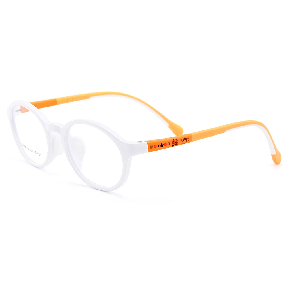 Gmei Optical New Children's Eyewear Ultra-light Flexible TR90 Silica Gel Comfortable Safe Full Rim Kids Eyeglass Frames CX68012