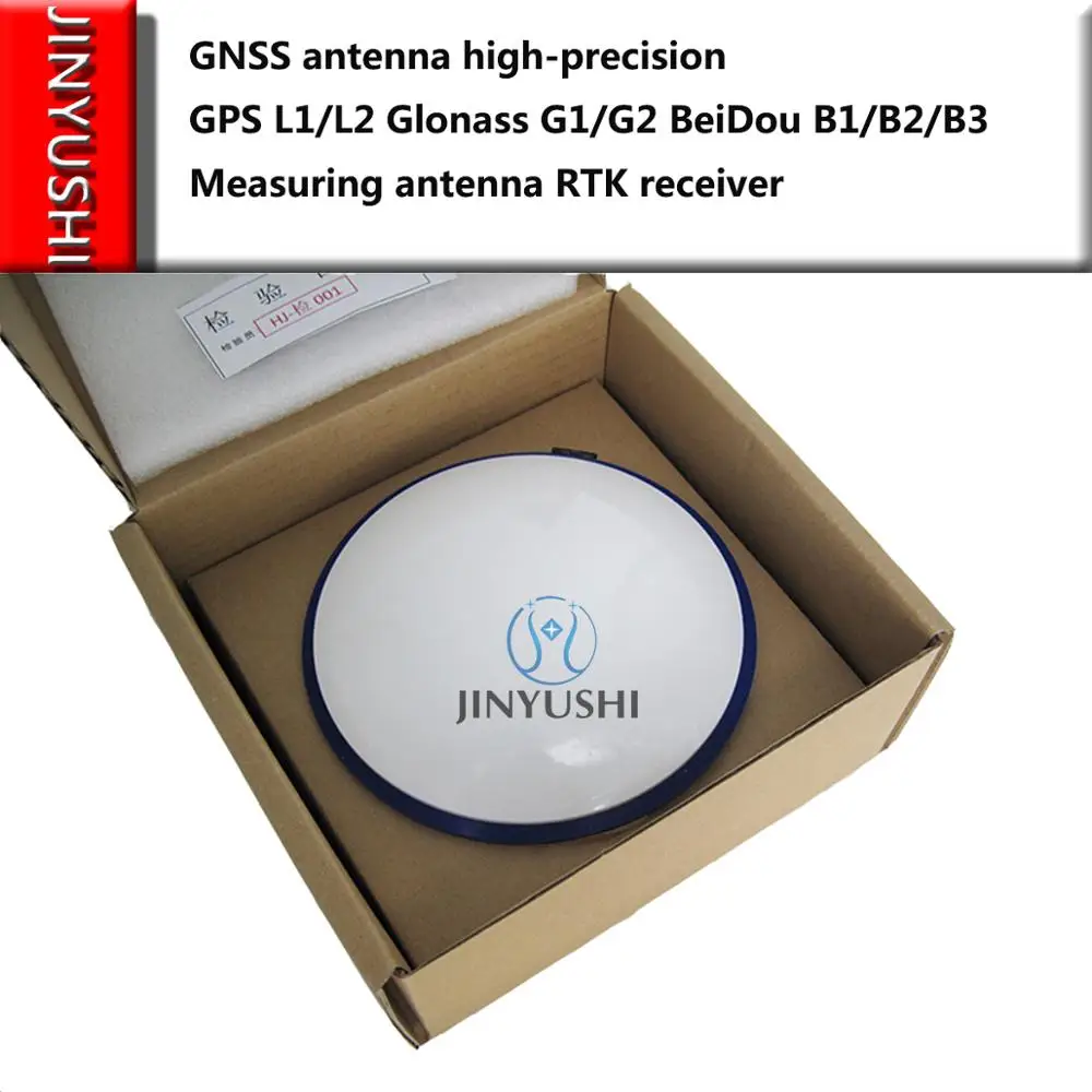 JINYUSHI for GNSS antenna GPS L1/L2 Glonass G1/G2 BeiDou B1/B2/B3 high-precision measuring antenna CORS RTK receiver