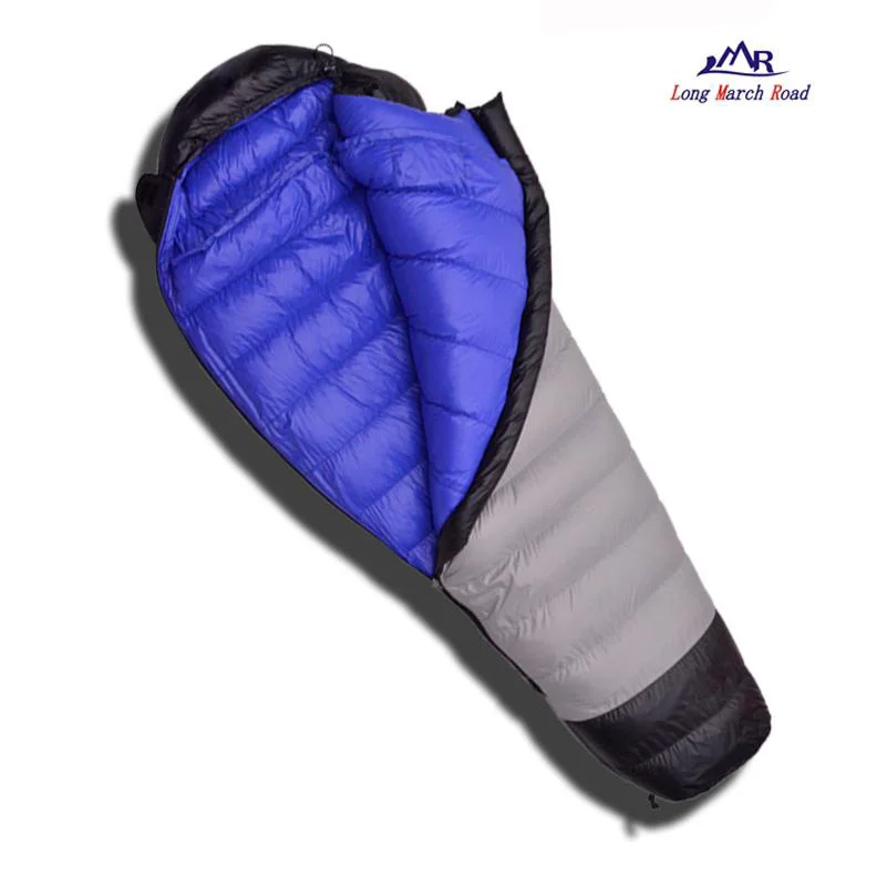 

LMR Ultralight Comfortable Duck Down Filling 600g/800g/1000g/1200g Can Be Spliced Camping Sleeping Bag