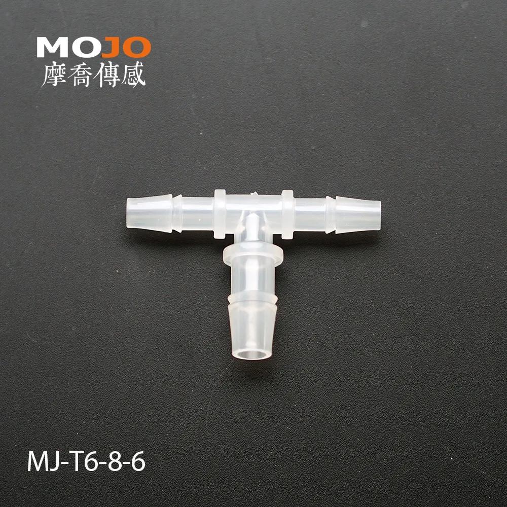 

2020 Free shipping! MJ-T6-8-6 Reducing multiple hose connector 6mm to 8mm (10pcs/lots)