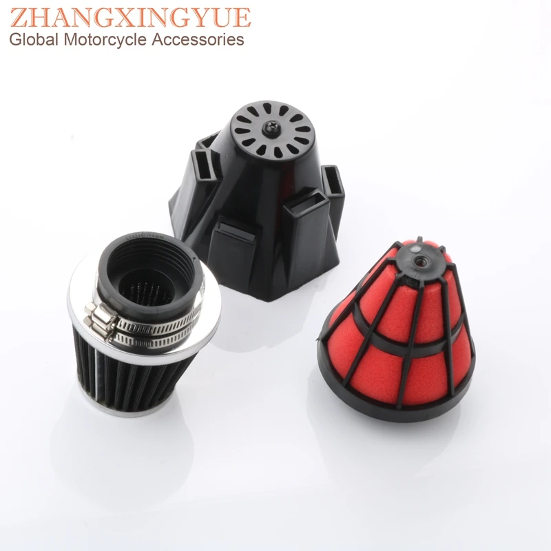 42mm scooter High performance air filter for Kymco Agility 125 Dink Grand Dink Heroism 125 Like Movie People Supet 8 125cc 4T