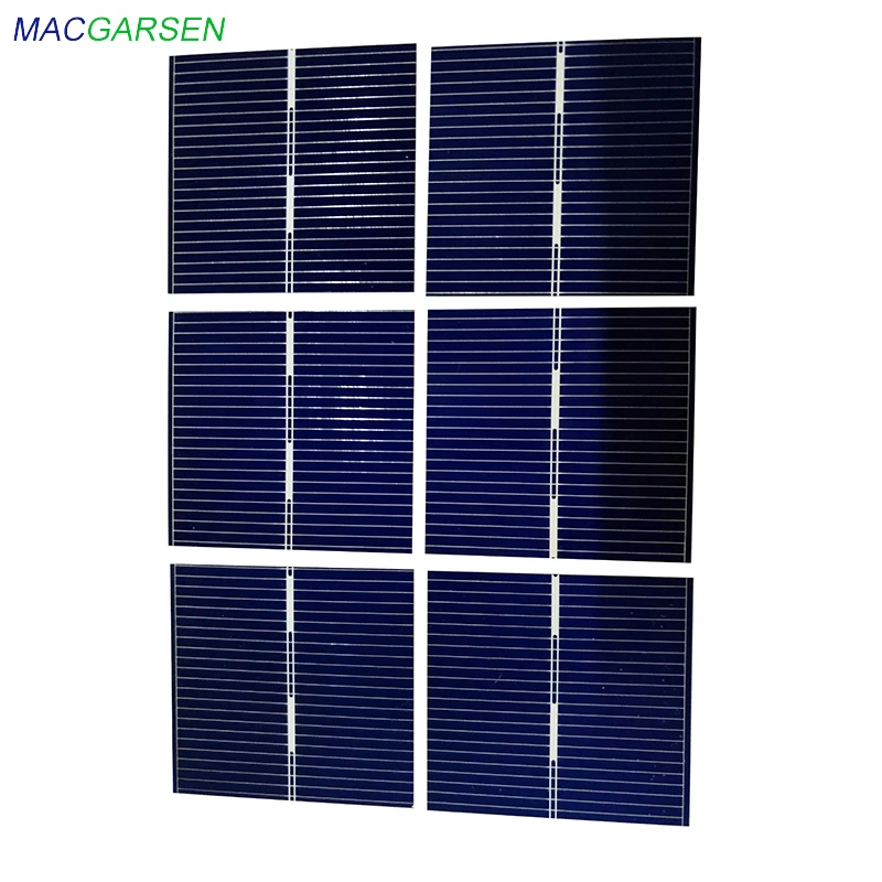 MACRAGSEN 50 sztuk panel słoneczny 0.5 V 500mA panel fotowoltaiczny solary baterii ładowarka do telefonu 39*39mm DIY Mini USB słoneczna panele ogniw