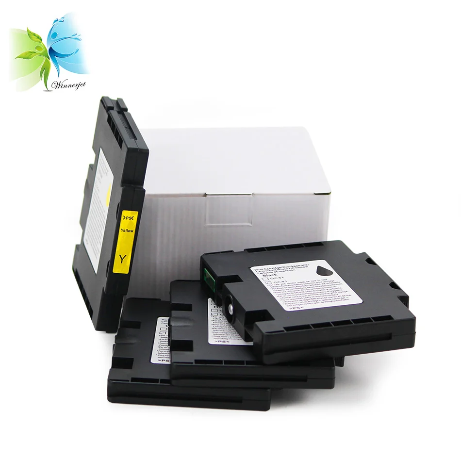 Winnerjet 2 sets GC41 GC-41 GC 41 for Sublijet For Sawgrass Gel Sublimation Ink Cartridge for Ricoh SG 2100N 2100 2010 2010L