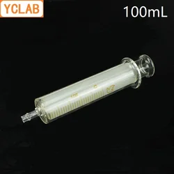 YCLAB 100mL Glass Enema Syringe Enemator Feeding Medicine Liquid Diet Food enemata coloclyster coloclysis Injector