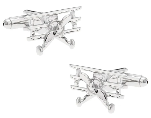 Promotion!!  Plane Cufflinks Fashion Airplane Design Brass Material Gift Cuff Links For Airman Cufflinks Wholesale & Retail