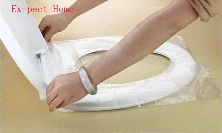 2000pcs Disposable Toilet Seat Cover Mat Portable Waterproof Safety Toilet Seat Pad For Travel/Camping Bathroom Accessiories