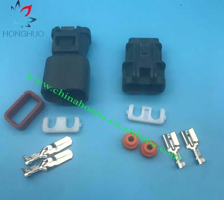 

DJ70253-6.3-11/21 kit 6.3mm auto 2 pin electrical plug female male cable pin header connector 7123-6423-30 7222-6423-30