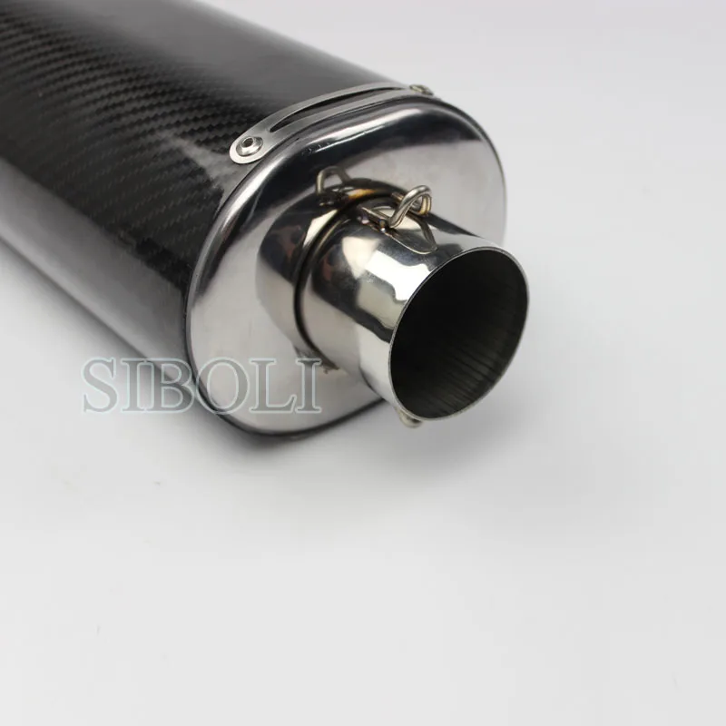 Slip-on Motorcycle Exhaust Full System With Carbon Muffler For Yamaha R1 2004 2005 2006 2007 2008 2009 2010 2011 2012 2013 2014