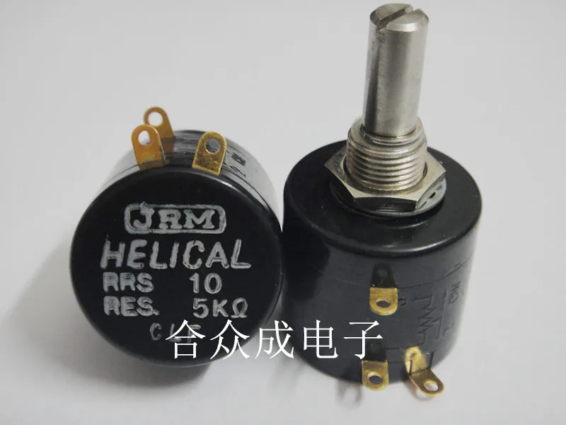 JRM HELICAL RRS10 20K high precision potentiometer switch