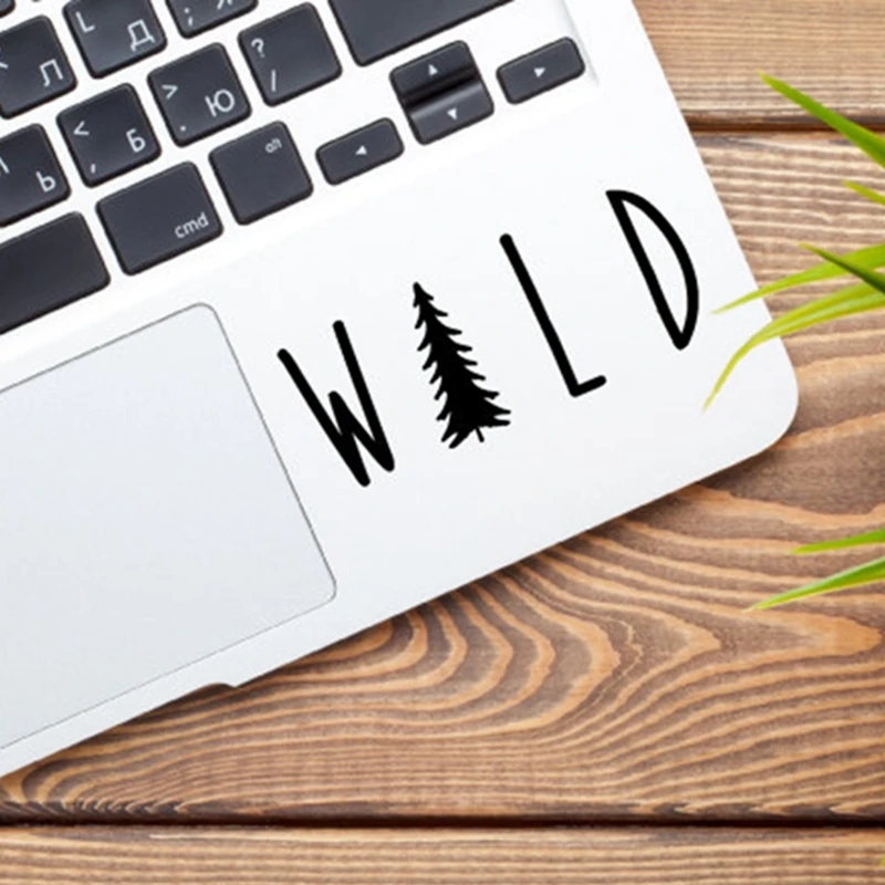 Wild Tree Vinyl Decal Sticker , Nature Decals Sticker For Car Window Laptop Computer MacBook Decor