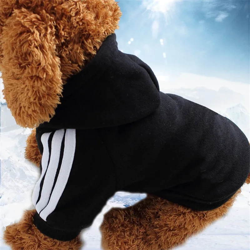 New Autumn Winter Pet Products Dog Clothes Pets Coats Sweater Soft Cotton Dog Hoodies Clothing for Puppy Dogs 7 Colors