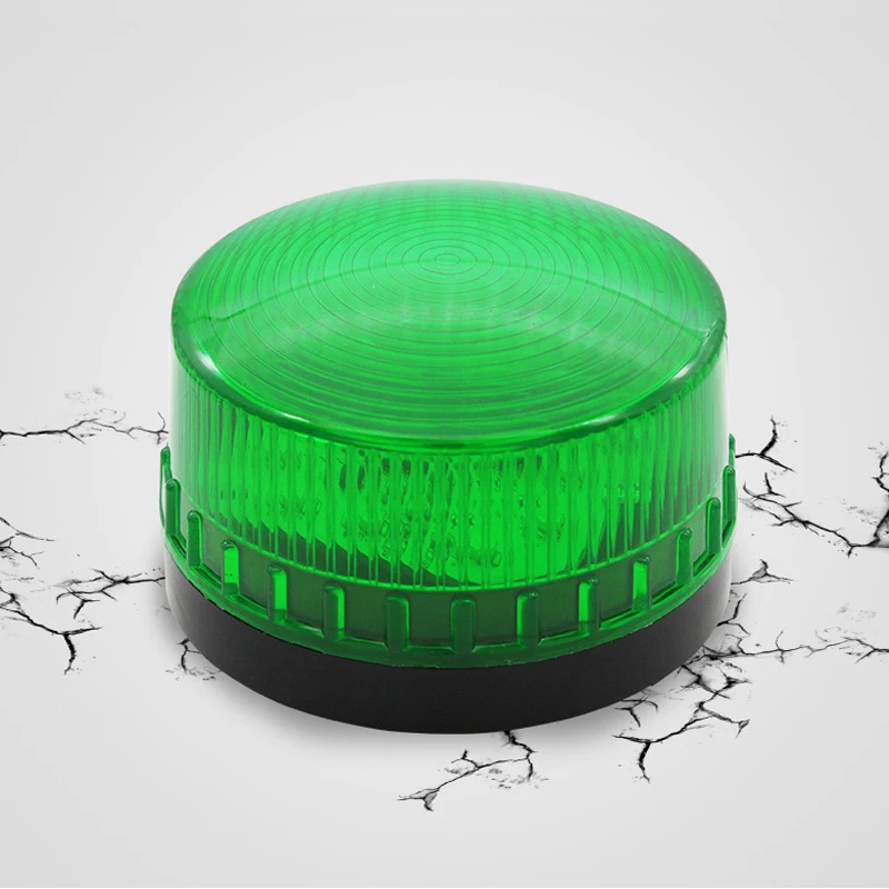 Apricancello Mini lampada impermeabile Allarme di sicurezza Segnale di avvertimento stroboscopico Torcia Rosso Giallo Blu Verde Opzionale