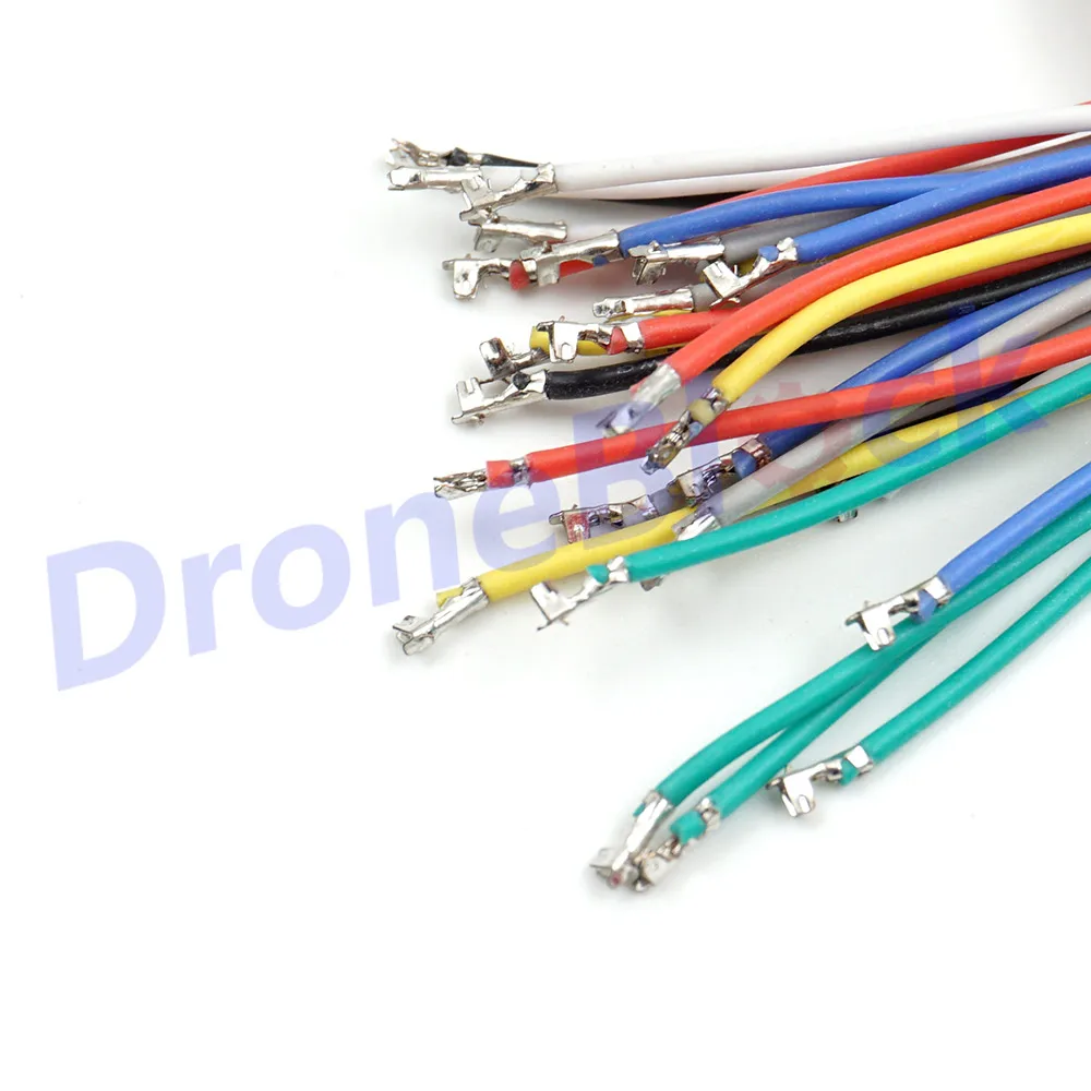 28Pcs/a lot 7 colors DF13 to DF13 Pre-crimped Cables Pixhawk/apm/PX4 GPS Telemetry Transmitter OSD Bluetooth