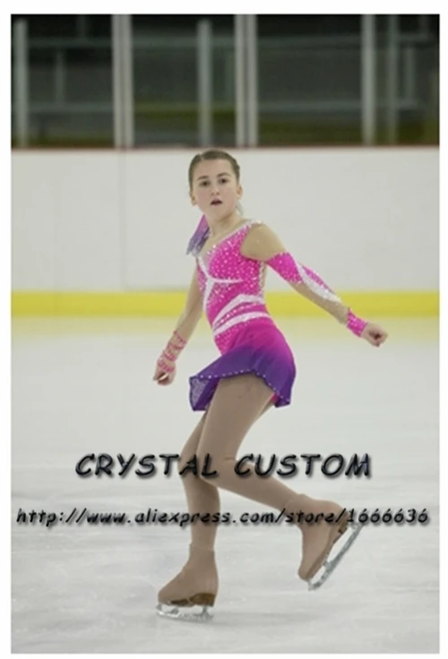 Girls Figure Skating Dresses For Competition Graceful New Brand  Ice Skating Dress Custom DR3955