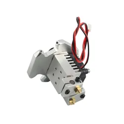 1.75/0.4mm Delta Kossel V6 Aluminum Alloy metal Dual fisheye effector hotend full kit withwith Fan kit for 3D printer
