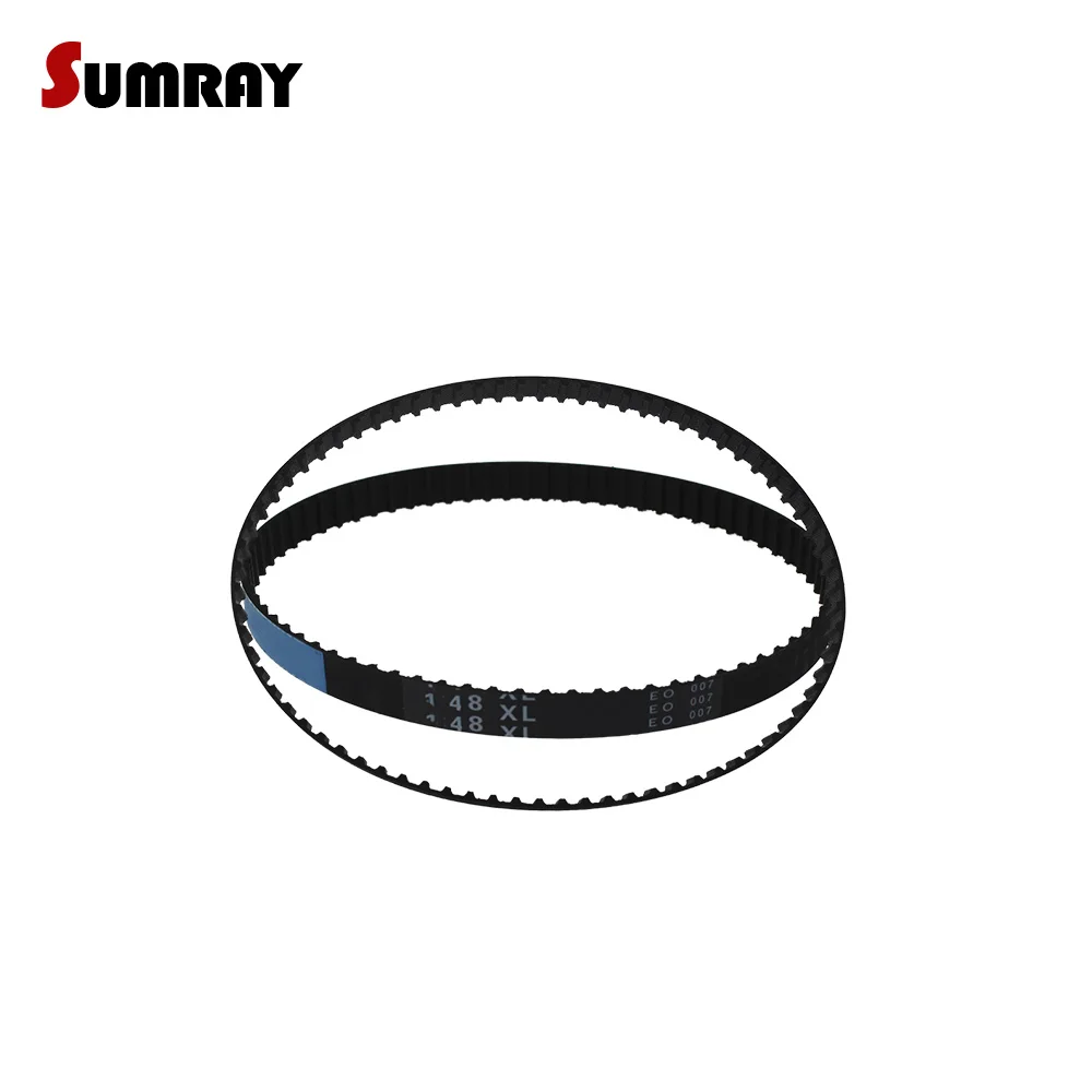 2pcs XL Rubber Belt 140XL/142XL/144XL/146XL/148XL/150XL/152XL/154XL Pitch Length 10mm Width Transmission Belt for CNC Machine