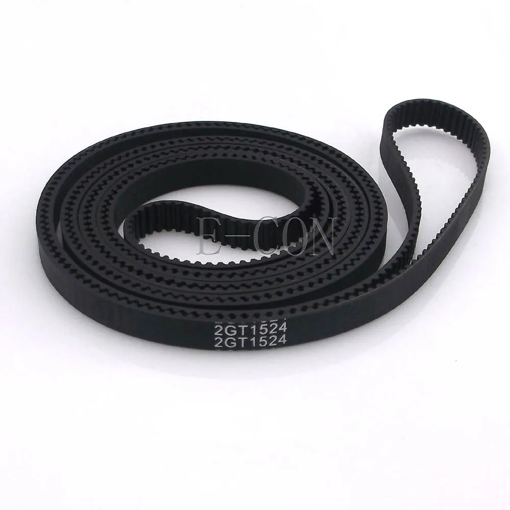 

10pcs/lot 1524-GT2 Loop Timing Belt Width 6mm GT2 Belt Rubber Fiberglass Inner Length 1524mm 762 Teeth for GT2 Timing Pulley