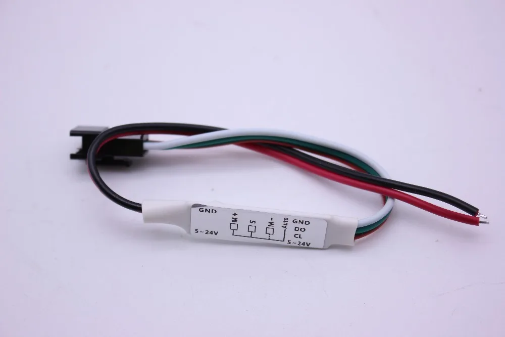Mini Pixel LED Controller WS2812B WS2811 WS2812 Pixel LED Strip Light 3keys/4keys DC 5-24V
