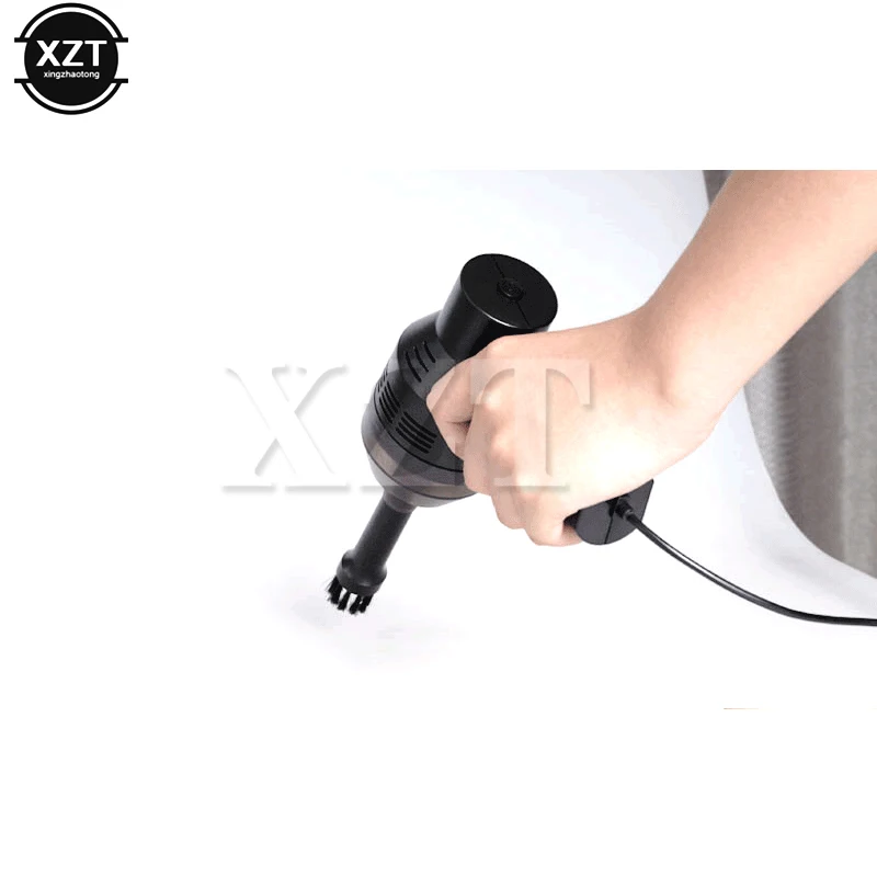 USB Vacuum Cleaner Computer Keyboard Brush Nozzle Dust Collector Handheld Sucker Clean Kit For Cleaning Laptop USB Gadgets