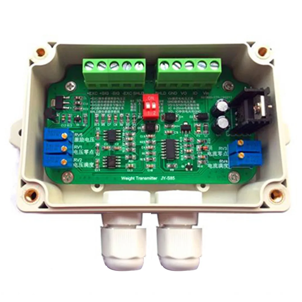 

CALT 1-3mV/V Weight Transmitter JY-S85 Load Cell Amplifier 4-20mA 0-5V 0-10V Output