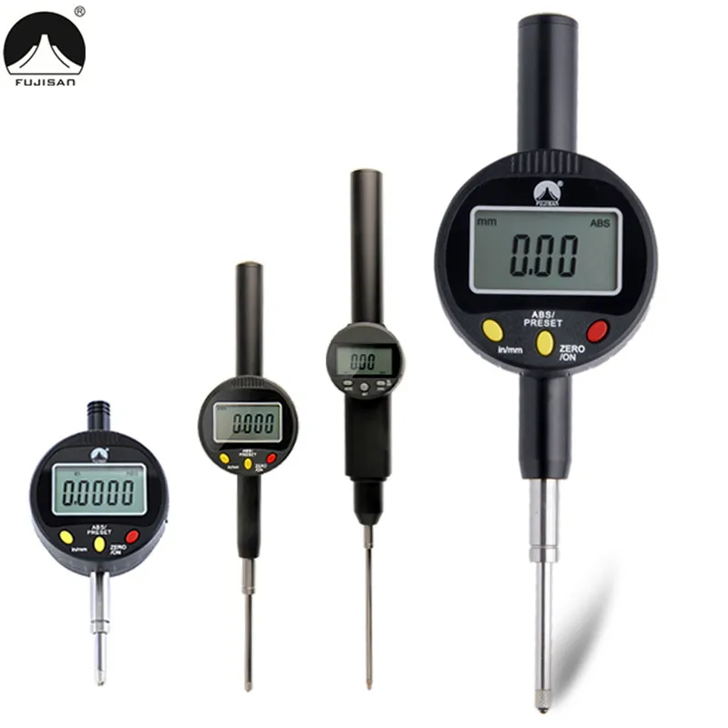 

Digital Dial Indicator 0-10/12.7/25.4/50/100mm Inch/Metric Electronic Probe indicator Test Gauge Measuring Instrument