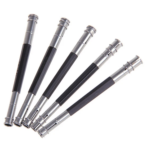 1pcs Adjustable Pencil Extender Holder School Art Writing Tools Delicate metal  Pencil Extender color random ASS036