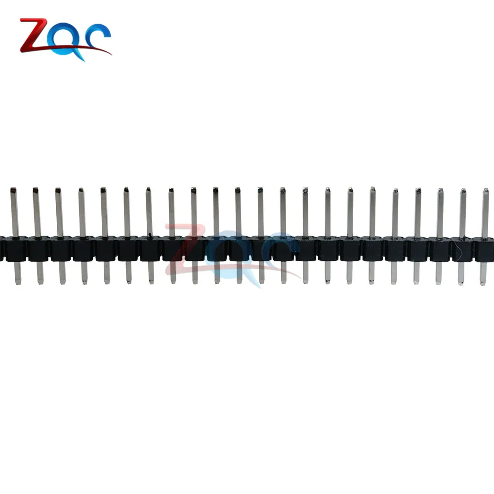 10pcs Single Row 40Pin 2.54mm Pitch Straight Male Pin Header